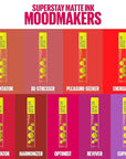 Maybelline Super Stay Matte Ink Liquid Lip Color, Moodmakers Lipstick Collection, Long Lasting, Transfer Proof Lip Makeup, Harmonizer, Red Brown, 1 Count