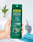 Garnier Hair Care Fructis Deep Clean Grow Strong Cooling Shampoo for Men for Invigorated Hair, 22 Fl Oz