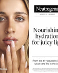 Neutrogena Hydro Boost Hyaluronic Acid Lip Balm, Nourishing Vitamin E Leaves Lips Feeling Hydrated, Sheer Pink Tinted Color with a Sweet Berry Flavor, Sheer Berry, 0.5 oz