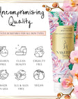 Nakery Body Butter Anti Aging Moisturizer - Body Cream Skin Tightening Cream & Neck Firming Cream, Moisturizing Cream & Neck Tightening Cream for Body & Face Cream for Dry Skin 300ml (Love in Bloom)