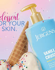 Jergens Shea Fusion Vanilla Crush Body Lotion, Moisturizer with Shea Butter & Vitamin E, 14 Fl Oz