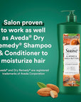 Suave Moisturizing Conditioner with 100% Natural Almond & Shea Butter, No Dyes, No Parabens, No Phthalates, 28 oz Pack of 4