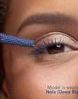 Thrive Causemetics Liquid Lash Extensions Mascara, Tubing Thrive Mascara Lengthening, Volumizing & Curling, Smudge Proof, Washable, No Clumping or Flaking, Vegan & Cruelty Free, Nola (Deep Blue)