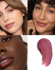 Poppy & Pout All Natural Lip Tint, Cardboard Tube, Hand-Filled, Beeswax, Vitamin E, Coconut Oil, Cruelty Free, All-Natural Shades (Lola)