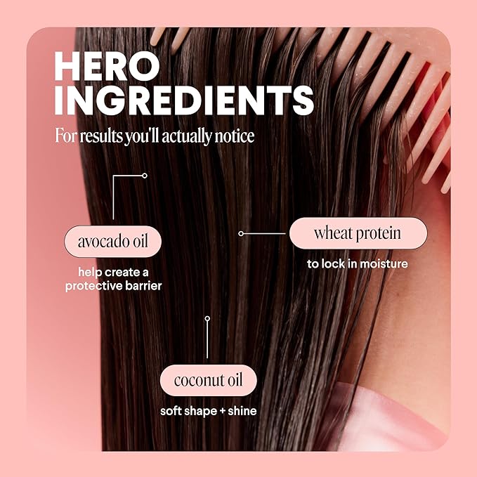 MONDAY HAIRCARE SMOOTH Shampoo with Wheat Protein & Avocado Oil for Frizz-Prone Hair 798 mL