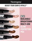 Neutrogena Healthy Skin Glow Perfector Pen, Lightweight Brightening Highlight, Tan, 1 oz