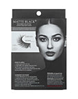 KISS Lash Couture Matte Black Faux Mink Eyelashes Multipack, Matte Twill, Black, Natural Looking, Cruelty-Free & Vegan, Holds Curl, Comfortable, Seamless, Knot-Free Band | 4 Pairs