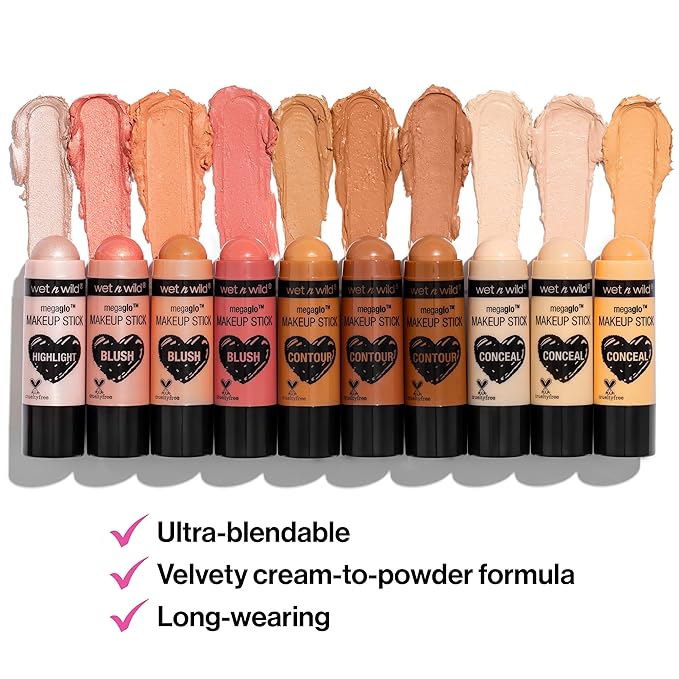 wet n wild MegaGlo Makeup Stick Bundle - of 1),807