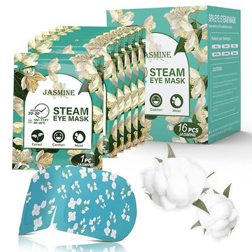 16-pack steam eye masks for
