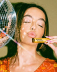 Poppy & Pout Wild Honey Jumbo Lip Balm | All Natural Lip Balms & Moisturizers | Hydrates with Beeswax, Vitamin E, Organic Coconut Oil | Cruelty-Free | Lip Balm in Recyclable Cardboard Tube