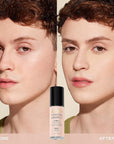 Milani Conceal + Perfect 2-in-1 Foundation + Concealer - Cream (1 Fl. Oz.) Liquid Foundation - Cover Under-Eye Circles, Blemishes & Skin Discoloration for a Flawless Complexion
