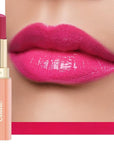 Oulac Moisturizing Shine Rose Pink Lipstick for Women, 2 in 1 Tinted Lip Balm for Winter, Hydrated Juicy and Glossy Lip Color for Dry, Cracked and Chapped Lips, Vegan 2.2g/0.07oz (09)