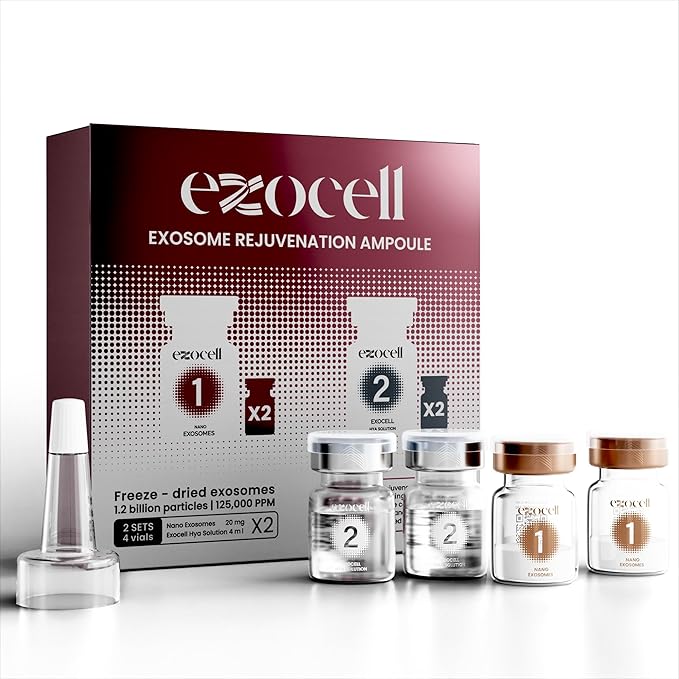 EXOCELL Exosome Rejuvenation Ampoule | Skin Regeneration, rejuvenation, hydration, anti-aging, healing, collagen-production, elasticity, repair, acnescar-reduction