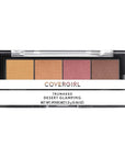 COVERGIRL Trunaked Quad Eyeshadow Palette, Glamping, Desert Glamping, 0.06 Ounce