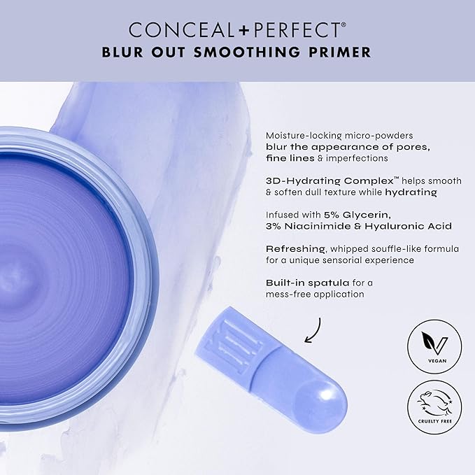 Milani Conceal + Perfect - Blur Out Smoothing Primer for Face before Makeup - 2pack