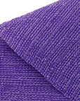 Extra Rough, Exfoliating Washcloth [Made in Japan] Exfoliating Towel Special Texture Makes Fluffy Foam Lather, Back Scrubber, Dead Skin Cell Remover [Loofah for Women and Men] (Purple)