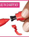 Maybelline Super Stay Ink Crayon Lipstick Makeup, Precision Tip Matte Lip Crayon with Built-in Sharpener, Longwear Up To 8Hrs, Accept A Dare, Wine Pink, 1 Count