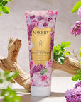 Nakery Skin Toning Body Butter - Firming Body Moisturizer for Women - Peptide Infused Body Cream for Dry & Sagging Skin - Firming Body Cream for Face, Neck, Shoulders, Arms & Legs - Enchanted Lilac