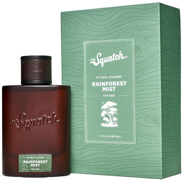 Dr. Squatch Natural Cologne for Men - Scent-Lock Technology and Sustainably-Sourced Ingredients - Rainforest Mist Cologne (1.7 fl oz)