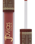 Juvia's Place Coffee Shop Lip Gloss - Mochaccino - Hydrating Butter Lip Gloss for Women, Long-Lasting Shine, Moisturizing Glass-like Finish, Plumping Non-sticky, Suitable for every vibe