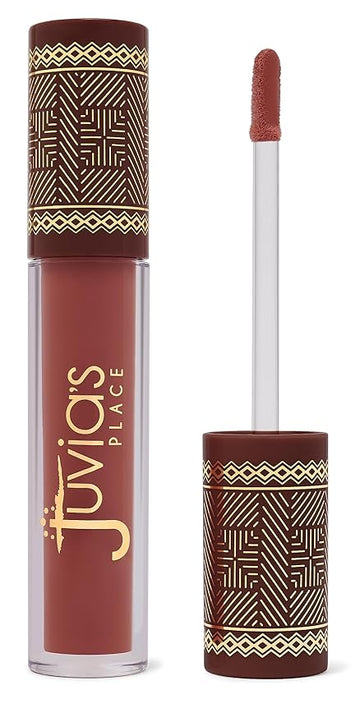 Juvia's Place Coffee Shop Lip Gloss - Mochaccino - Hydrating Butter Lip Gloss for Women, Long-Lasting Shine, Moisturizing Glass-like Finish, Plumping Non-sticky, Suitable for every vibe