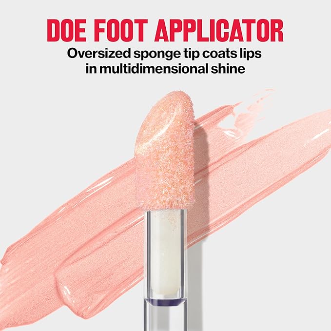 Revlon Super Lustrous Lip Gloss, Non-Sticky, Hydrating, High Shine Finish, 230 Sugar Violet, 0.13 oz