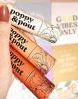 Poppy & Pout Marshmallow Creme Jumbo Lip Balm | All Natural Lip Balms & Moisturizers | Hydrates with Beeswax, Vitamin E, Organic Coconut Oil | Cruelty-Free | Lip Balm in Recyclable Cardboard Tube