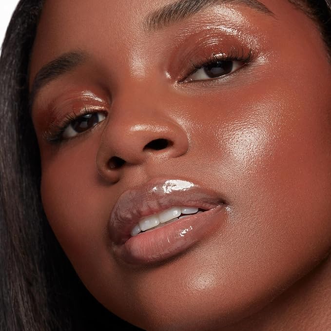 Colourpop So Juicy Plumping Glossy Lip Oil - Hydrating & Plumping Lip Oil with a Sheer Wash of Non-Sticky Color - Infused with Peptides, Ceramides & Ginger - Lychee Jelly (0.29)