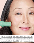 BoomStick Bronze ™ 3-in-1 Cream Blush Stick for Eyes, Lips & Cheek, Long-Wearing Blendable & Building Color Vegan Lipstick Pen for All Skin Types Boom Stick By Cindy Joseph