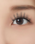 KISS Lash Couture Matte Black Faux Mink Eyelashes Multipack, Matte Cheviot, Black, Natural Looking, Cruelty-Free & Vegan, Holds Curl, Comfortable, Seamless, Knot-Free Band | 4 Pairs