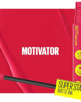 Maybelline Super Stay Matte Ink Liquid Lip Color, Moodmakers Lipstick Collection, Long Lasting, Transfer Proof Lip Makeup, Motivator, Red, 1 Count
