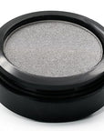 Platinum Silver Shimmering Gray Grey Pewter Pressed Powder Single Vegan Eyeshadow; Talc, Paraben & Cruelty Free