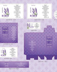 Mother's Day Gift for Mom Spa Gift Baskets for Women Bath lavender gifts spa gift set Basket For Women & Men, Luxury Self Care Home Spa Kit Lavender Bath Gift Basket 20Pcs Bath Gift Set