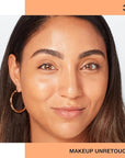 Maybelline Fit Me Dewy + Smooth Liquid Foundation Makeup, Soft Honey, 1 Count (Packaging May Vary)