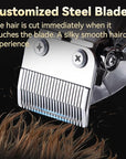 Professional Hair Clippers and Trimmers Set for Men, Cordless Rechargeable Electric Hair Clippers for Hair Cutting, Haircut Clipper for Barber, Men's Gifts for Husband, Barbers, Father