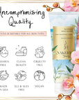 NAKERY Body Butter Anti Aging Moisturizer - Body Cream Skin Tightening Cream & Neck Firming Cream, Moisturizing Cream & Neck Tightening Cream for Body & Face Cream for Dry Skin 300ml(Seaside Serenity)