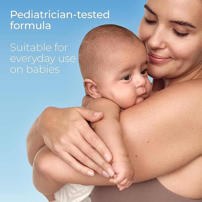 Eucerin Sun Sensitive Mineral Baby Sunscreen Lotion SPF 50 with Zinc Oxide Protection, Hypoallergenic Mineral Sunscreen for Babies, Tear Free and Fragrance Free, 4 Fl Oz Tube