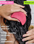 Ethique Everyday Shampoo Bar for soft, shiny hair with Vitamin C - Plastic-Free, Cruelty-Free, Vegan, 3.88 oz - Formerly Pinkalicious