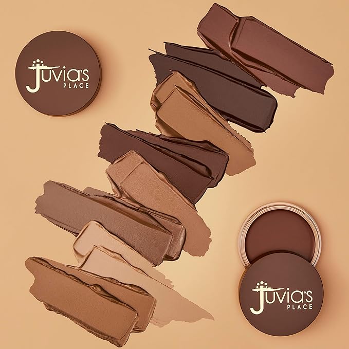 Juvia's Place Bronzed Cream Bronzer - Honey - Smooth Cream Bronzer Pot for Sun-Kissed Glow & Warmth, Buildable & Blendable Makeup Contour with Long-Lasting Matte Shimmer Finish, Highly Pigmented