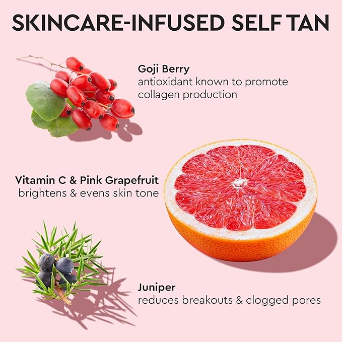 Tanologist Light Self Tan Mousse, Tinted Self-Tanning Mousse, Streak-Free, Natural Glow, No Fake Tan Smell Or Orange Tone, Long Lasting, Clean Ingredients, Vegan, 6.76 fl. oz/200 ml Bottle