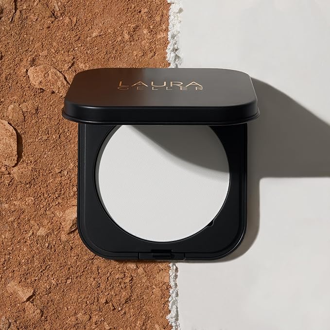 LAURA GELLER NEW YORK Matte Maker Pressed Setting Powder - Translucent - Setting Powder & Finishing Powder - Oil-Control - Filter-Like Matte Finish - All Skin Types