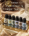 Hotel Fragrance Oils Set, Essential Oil Gift Set for Diffuser, Hotel Scent Diffuser Oil, Diffuser Scents Oil for Home, White Tea, Jasmine Mint, Sandalwood, Luxury Night, Seaside, Myway