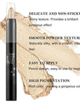 Boobeen Eyeshadow Pencil Crayon Waterproof Stick Shimmer Cream Eyeshadow Pen Create Glitter Eye Makeup, Easy to Use (04#)