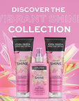 John Frieda Vibrant Shine 3 in 1 Spray, Detangles Hair, and Heat Protects, Infused with Rosehip Oil to Boost Shine for Radiant, Glossy Hair Across All Shades, Styles, & Textures, 5 Oz