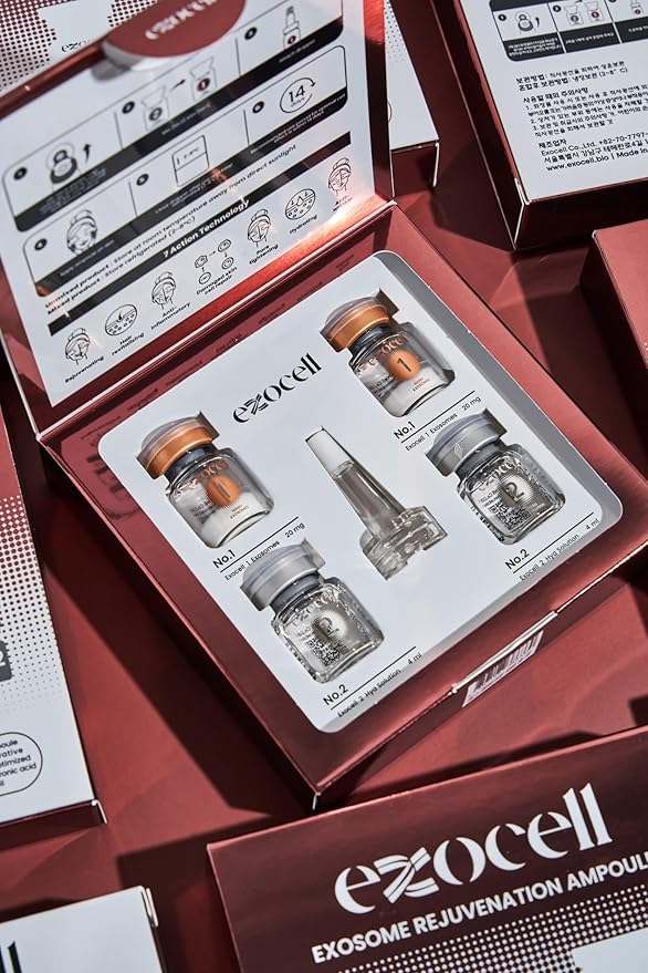 EXOCELL Exosome Rejuvenation Ampoule | Skin Regeneration, rejuvenation, hydration, anti-aging, healing, collagen-production, elasticity, repair, acnescar-reduction