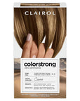 Clairol ColorStrong Permanent Zero Ammonia Hair Dye, 6.3 Light Golden Brown - Cairo Hair Color, Pack of 1