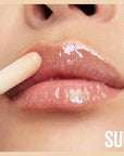 Maybelline Lifter Gloss, Hydrating Lip Gloss with Hyaluronic Acid, Sun, Clear Neutral, 0.18 Ounce