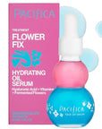 Pacifica Face Oil Serum - Flower Fix Bi-Phase Hydrating Skin Barrier - w/Hyaluronic Acid & Natural Botanical Ingredients - for Dry Sensitive Skin Vegan & Cruelty-Free Dermatologist Approved