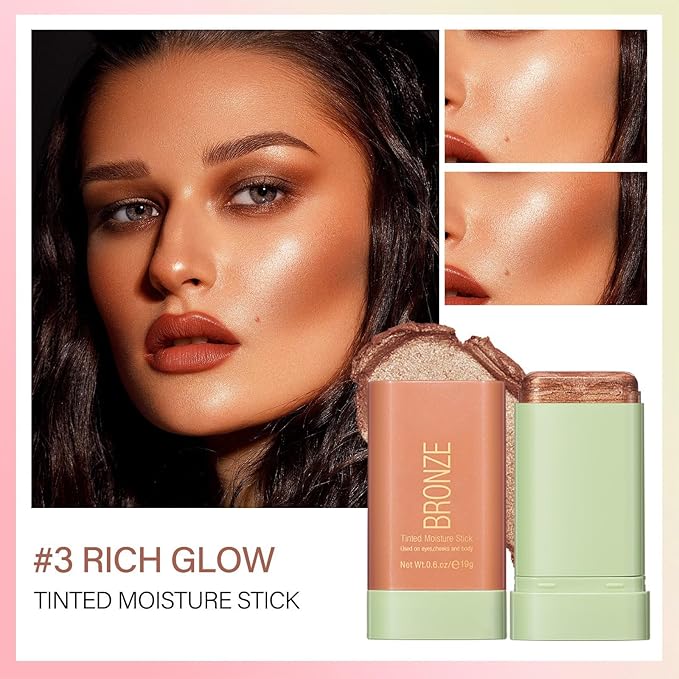 Blush Stick, Cream Blush Stick for Cheeks &