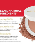 Mirabella Invincible Foundation - Buildable Mineral Makeup, Blurring Setting Powder for All Skin Types - HD Matte Finish - Ivory I4